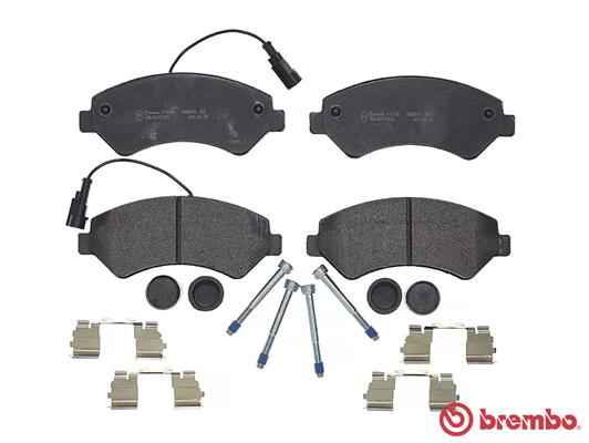 BREMBO 1001442443 P61118 - Első fékbetét készlet