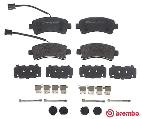 BREMBO 1001539044 P 61 130 - HÁTSÓ FÉKBETÉT KÉSZLET