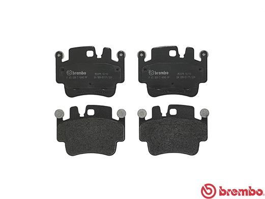 BREMBO BP65009 Fékbetét készlet, tárcsafék