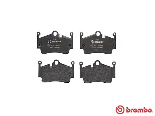 BREMBO BREP65028 fékbetét készlet, tárcsafék