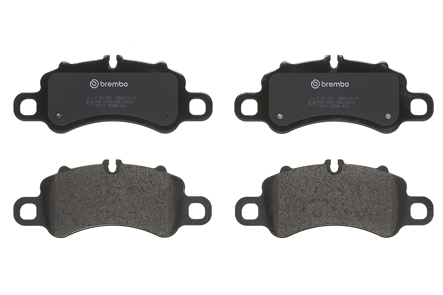 BREMBO BREP65052 fékbetét készlet, tárcsafék