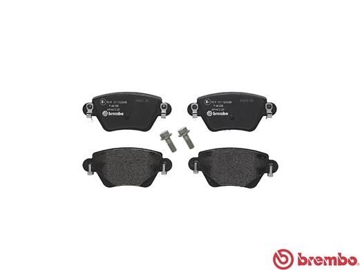 BREMBO BREP68028 fékbetét készlet, tárcsafék