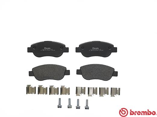 BREMBO BREP68049 fékbetét készlet, tárcsafék