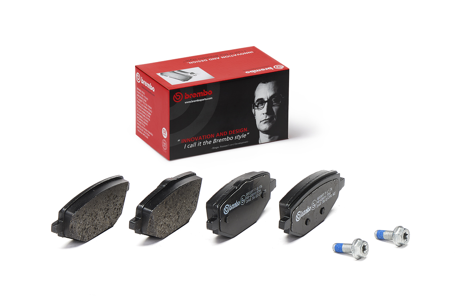 BREMBO BREP68076 fékbetét készlet, tárcsafék