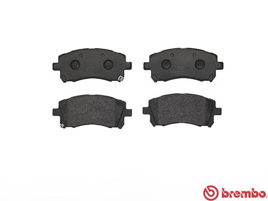 BREMBO 1001063169 P78010 - Fékbetét készlet