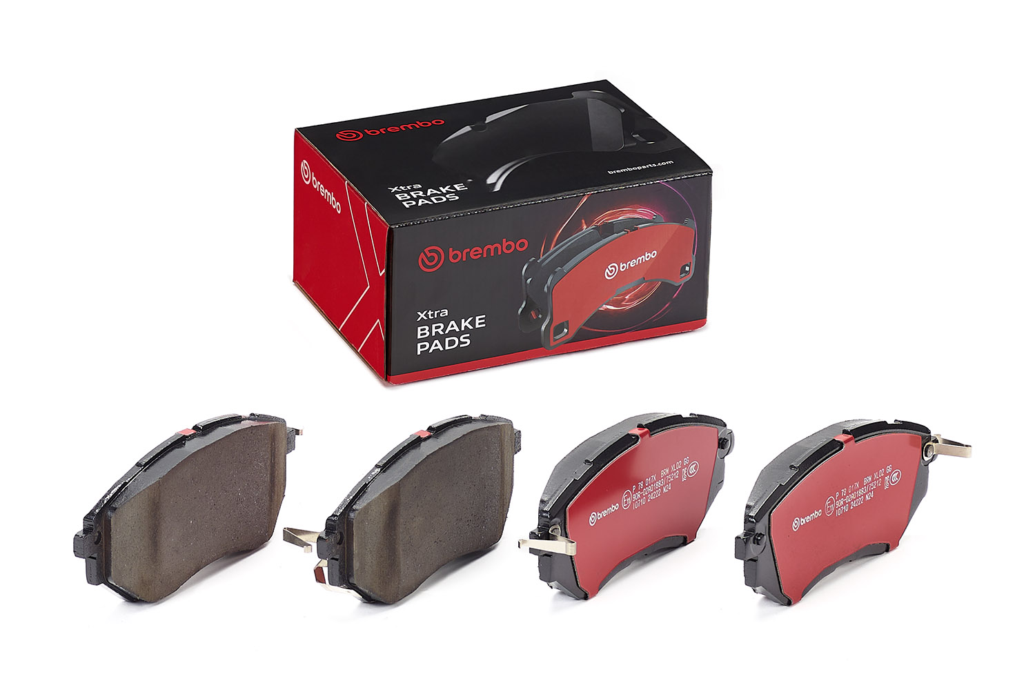 BREMBO  fékbetét készlet, tárcsafék