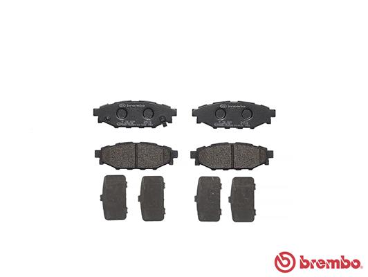 BREMBO BREP 78 020 Fékbetét