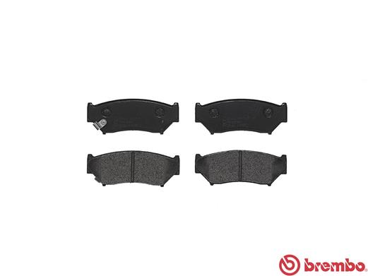 BREMBO BP79008 Fékbetét készlet, tárcsafék
