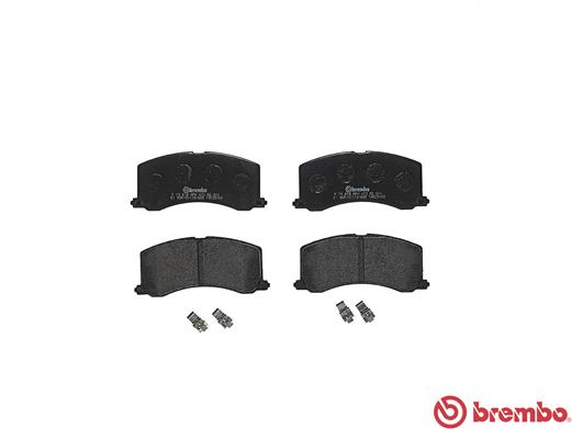 BREMBO BREP79010 fékbetét készlet, tárcsafék
