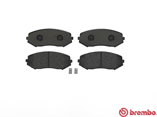 BREMBO BP79018 Fékbetét készlet, tárcsafék