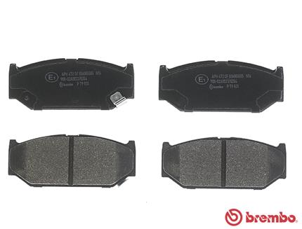 BREMBO BREP79031 fékbetét készlet, tárcsafék