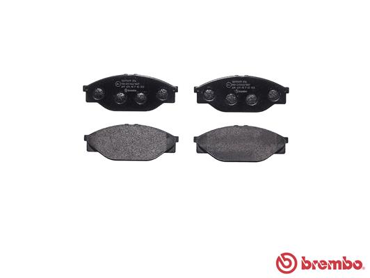 BREMBO BP83023 Fékbetét készlet, tárcsafék