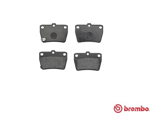 BREMBO 1001063242 P83057 - Fékbetét készlet