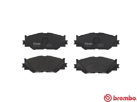 BREMBO P83074 Fékbetét készlet, tárcsafék