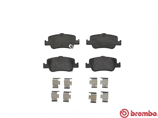BREMBO 1001063263 P83080 - HÁTSÓ FÉKBETÉT KÉSZLET