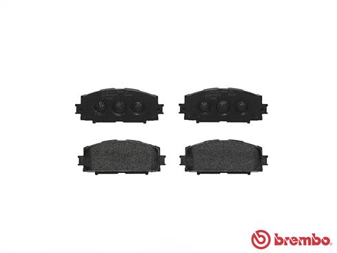BREMBO BP83086 Fékbetét készlet, tárcsafék