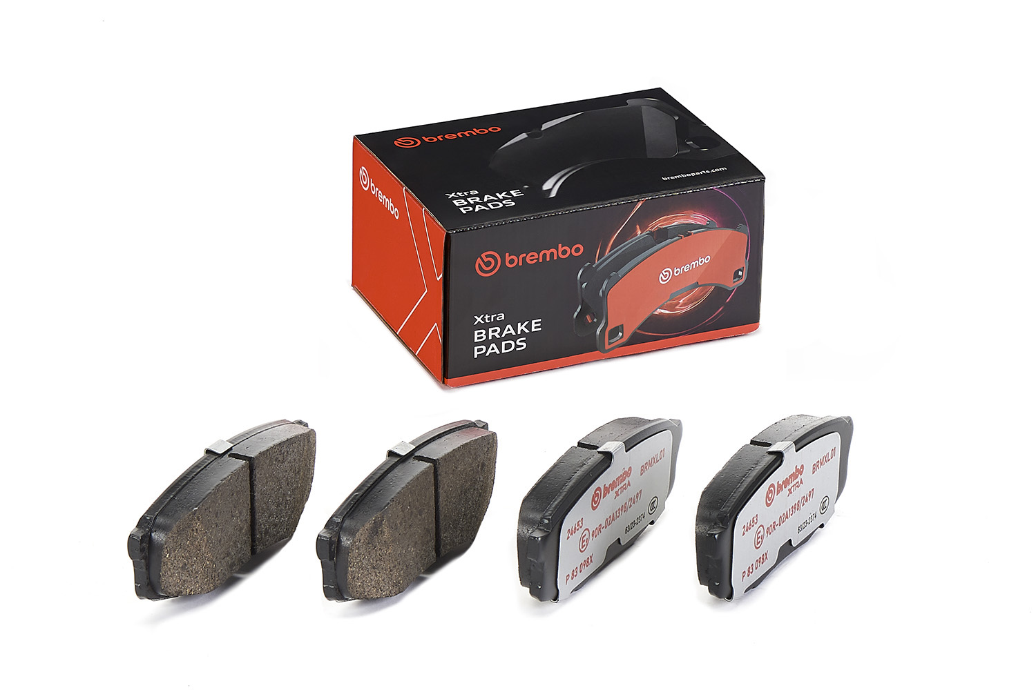 BREMBO BREP83098X fékbetét készlet, tárcsafék