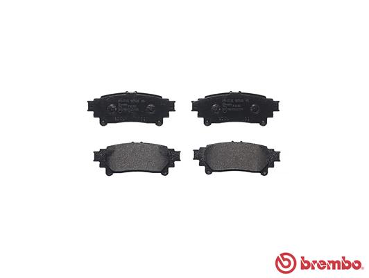 BREMBO 1001520814 P83152 - HÁTSÓ FÉKBETÉT KÉSZLET