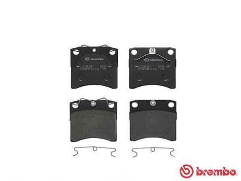 BREMBO BP85027 Fékbetét készlet, tárcsafék