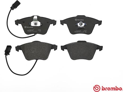 BREMBO BP85084 Fékbetét készlet, tárcsafék
