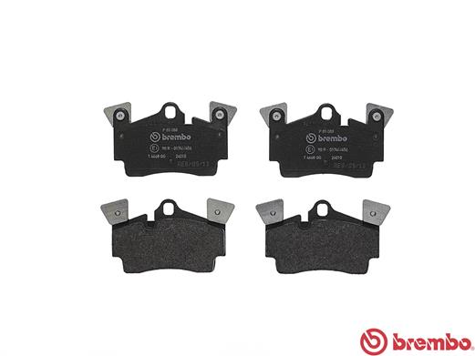 BREMBO BP85088 Fékbetét készlet, tárcsafék