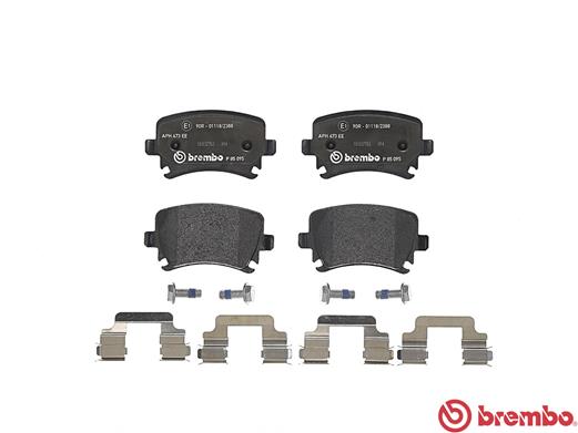 BREMBO 1001063389 P85095 - HÁTSÓ FÉKBETÉT KÉSZLET