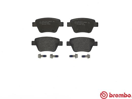 BREMBO BP85114 Fékbetét készlet, tárcsafék