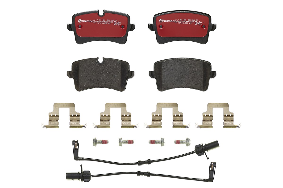 BREMBO BREP85118X fékbetét készlet, tárcsafék