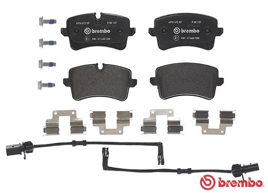 BREMBO BREP85157 fékbetét készlet, tárcsafék