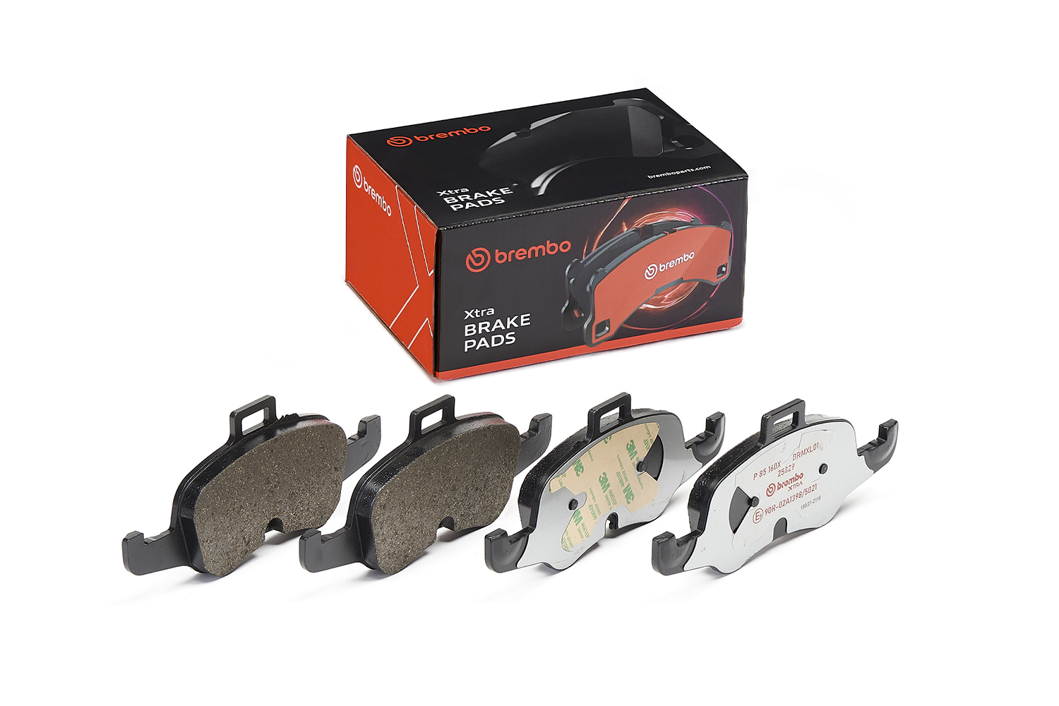 BREMBO  fékbetét készlet, tárcsafék