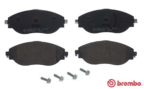 BREMBO BREP85166 fékbetét készlet, tárcsafék