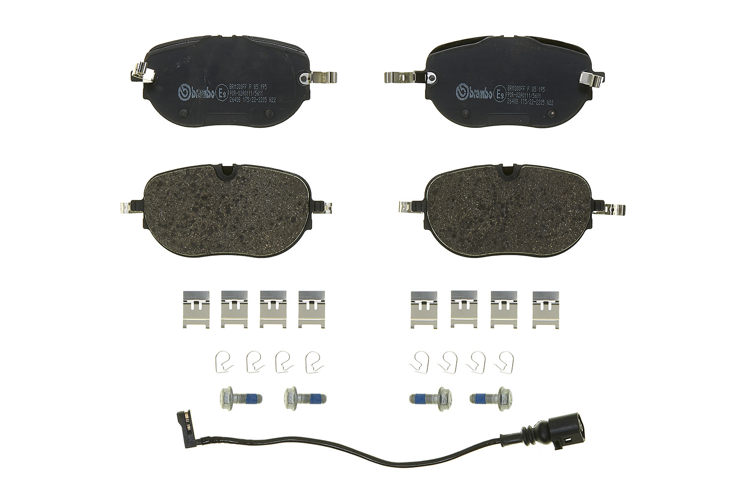 BREMBO BREP85195 fékbetét készlet, tárcsafék