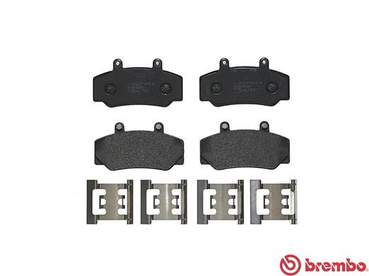 BREMBO BP86006 Fékbetét készlet, tárcsafék