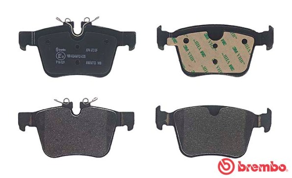 BREMBO 1001537803 P 86 029 - HÁTSÓ FÉKBETÉT KÉSZLET