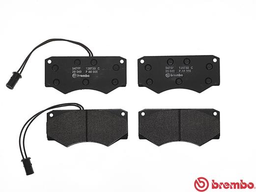 BREMBO BPA6005 Fékbetét készlet, tárcsafék