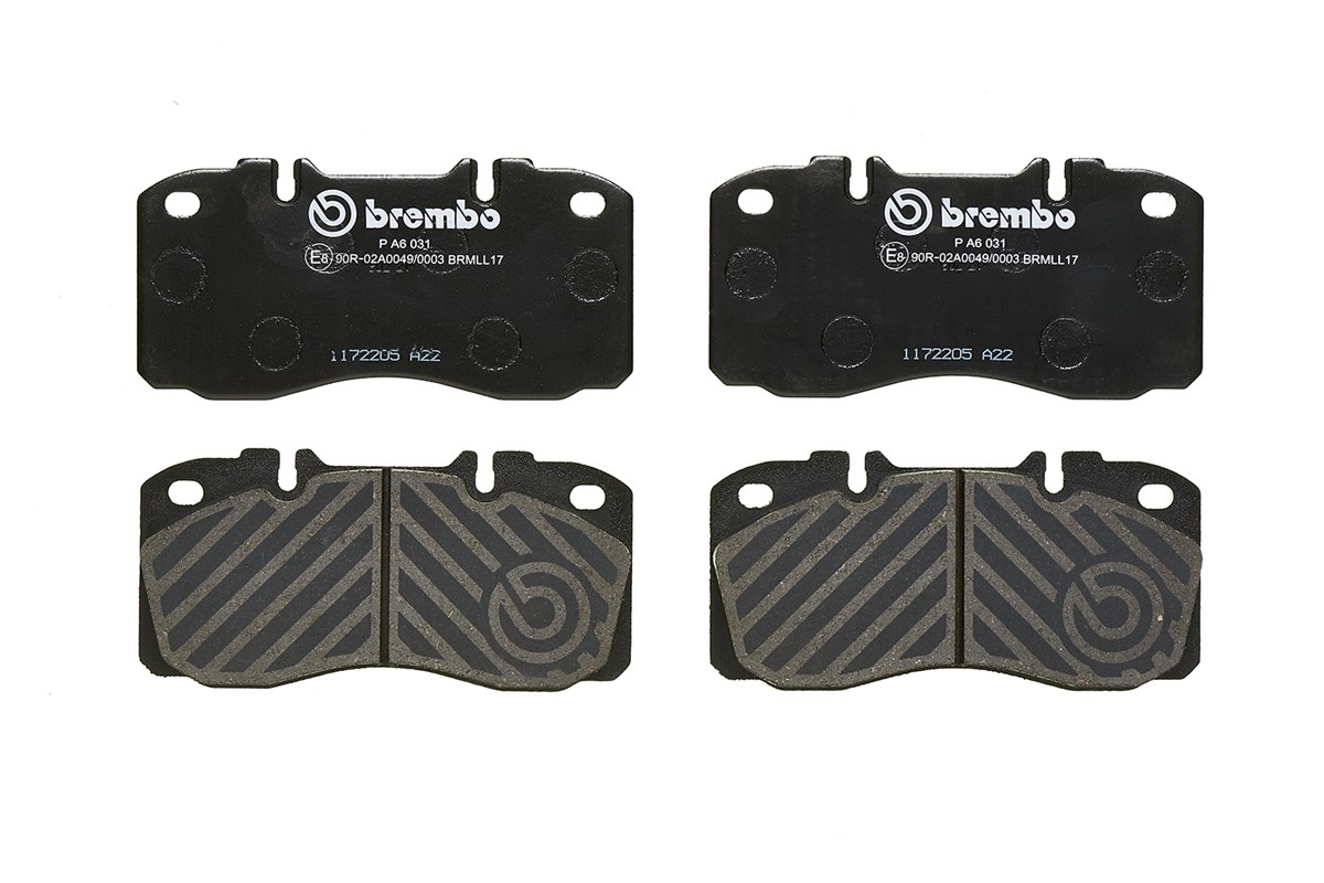BREMBO BREP A6 031 Fékbetét