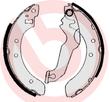 BREMBO BRES24507 fékpofakészlet
