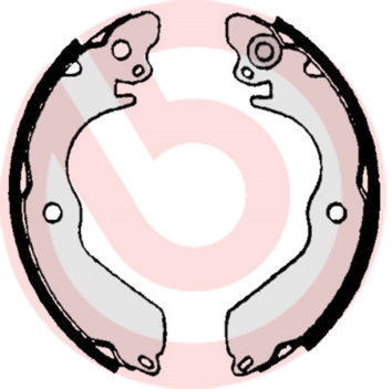 BREMBO BRES54513 fékpofakészlet