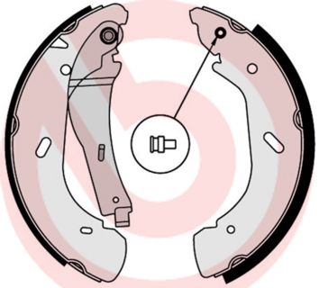 BREMBO BRES56513 fékpofakészlet