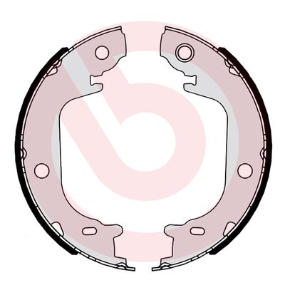 BREMBO BRES83565 fékpofakészlet, rögzítőfék