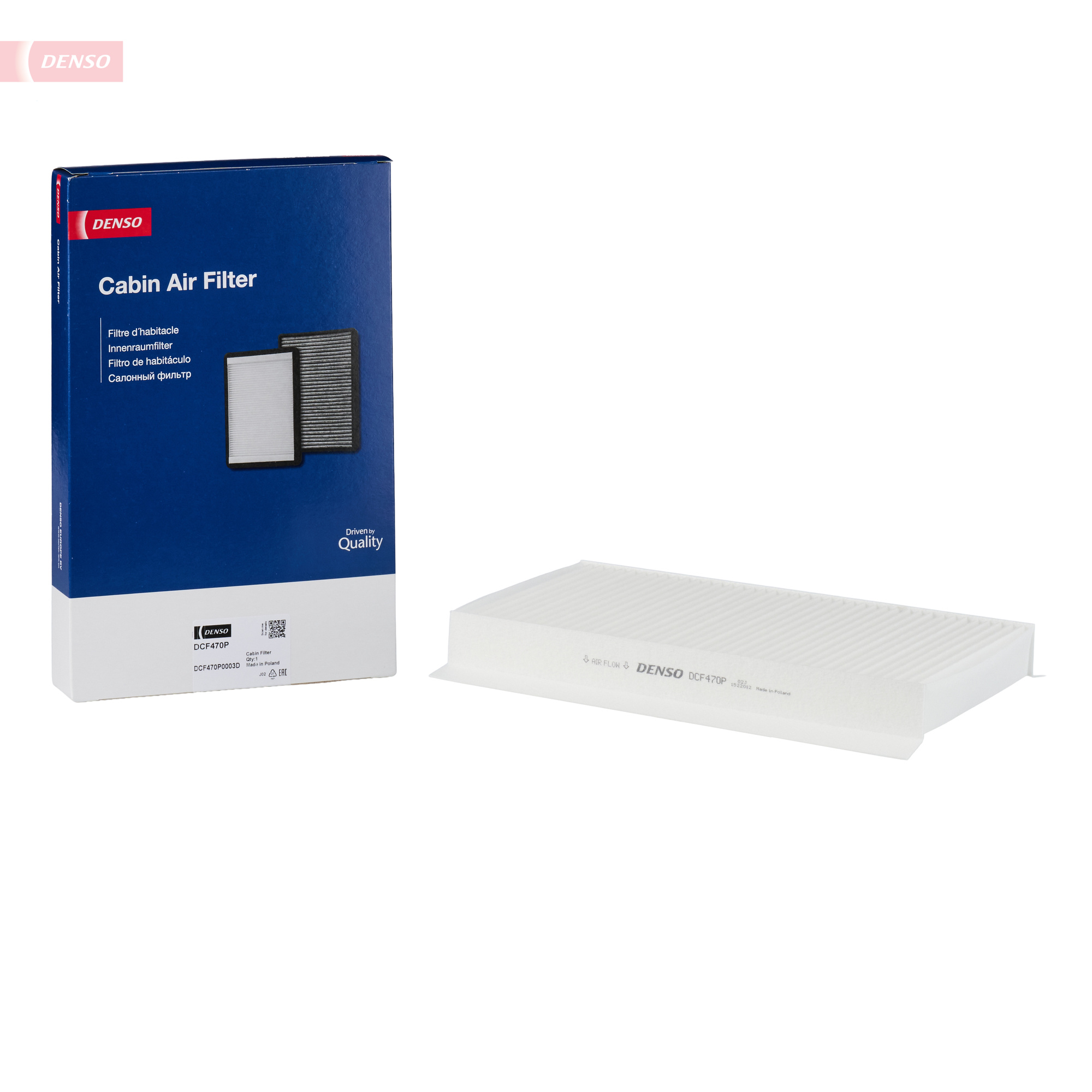 DENSO DENDCF470P Pollenszűrő, utastérszűrő