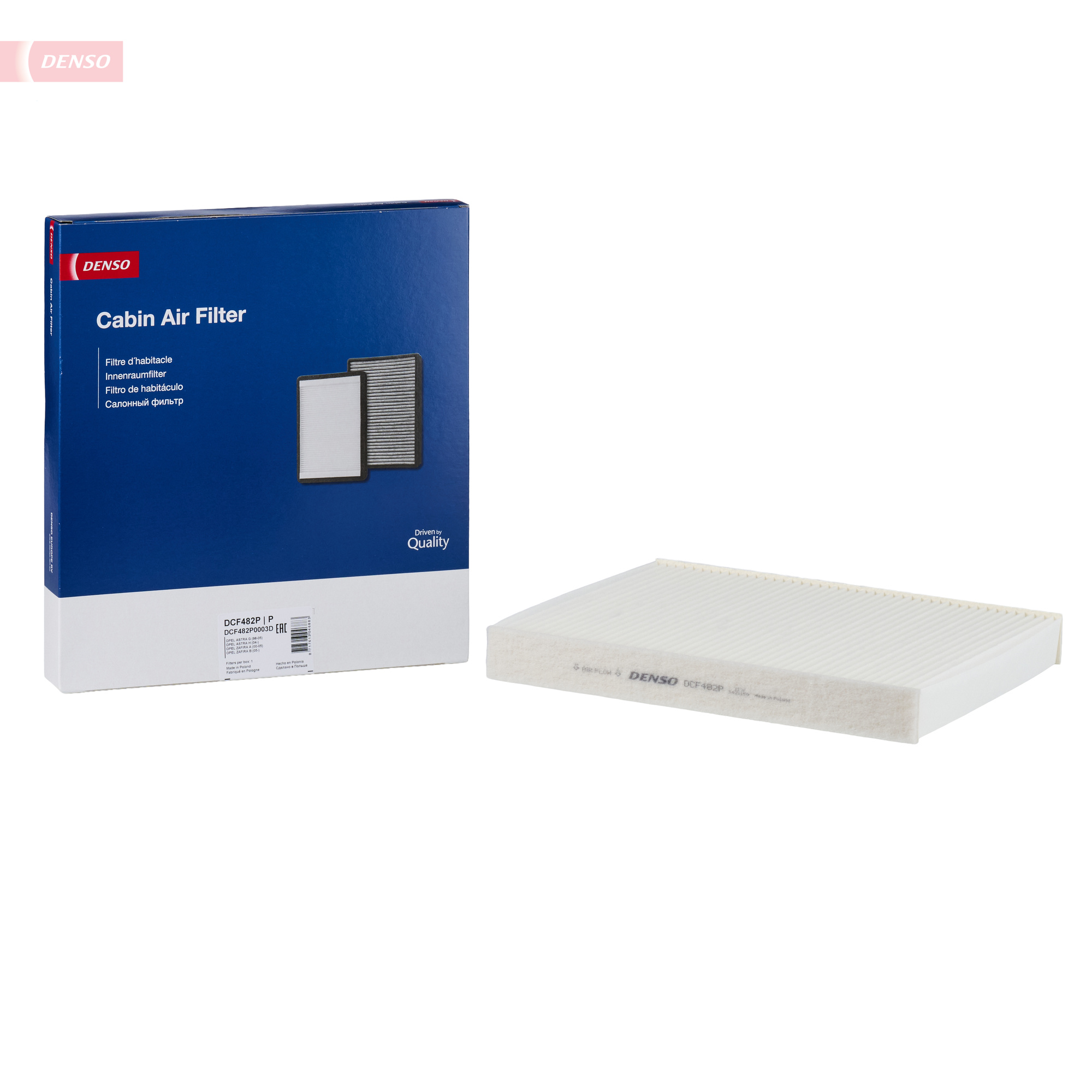 DENSO DENDCF482P Pollenszűrő, utastérszűrő