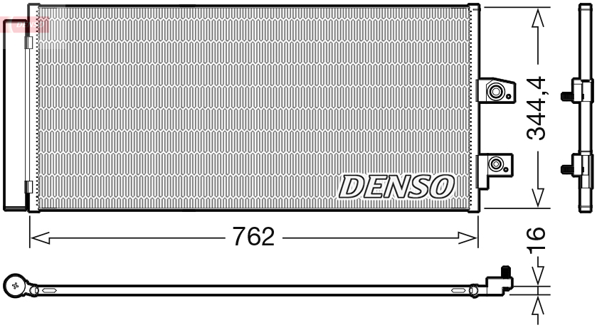 DENSO DENDCN33016 kondenzátor, klíma