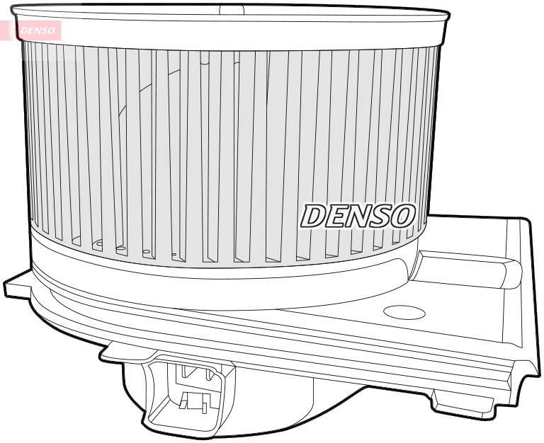 DENSO DEA02005 Ventilátor, motorhűtés