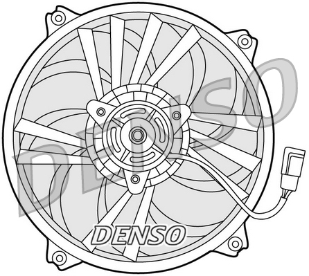 DENSO DENDER21015 ventillátor, motorhűtés