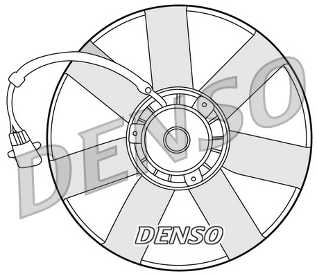 DENSO DENDER32002 ventillátor, motorhűtés