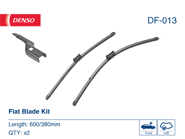 DENSO 1001834911 DF-013 - Ablaktörlő lapát