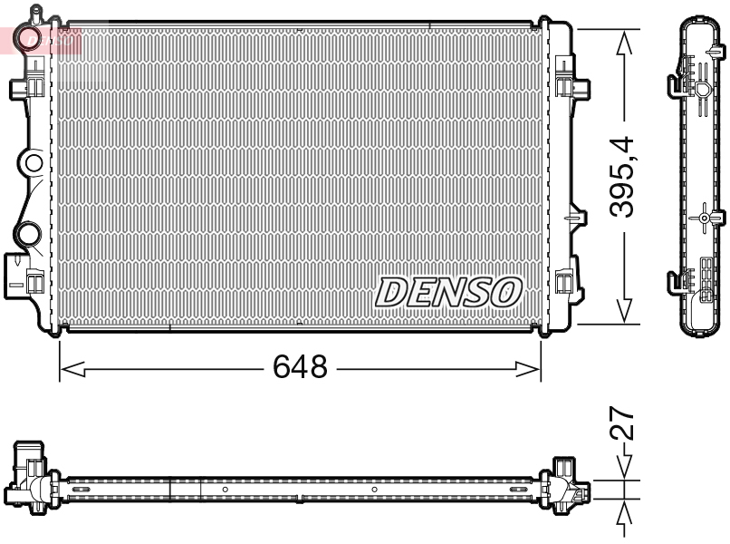 DENSO DENDRM32051 hűtő, motorhűtés