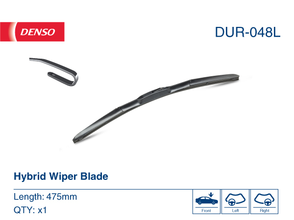 DENSO 1001187085 DUR-048L - Ablaktörlő lapát