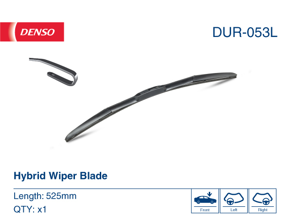 DENSO 1001187088 DUR-053L - Ablaktörlő lapát